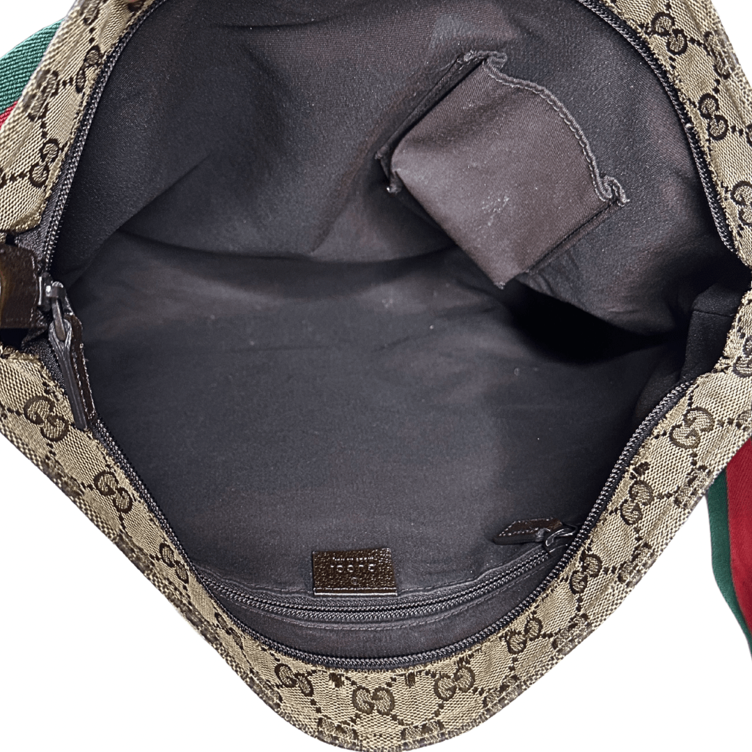 GLM-- GG Canvas Web Large Messenger Bag