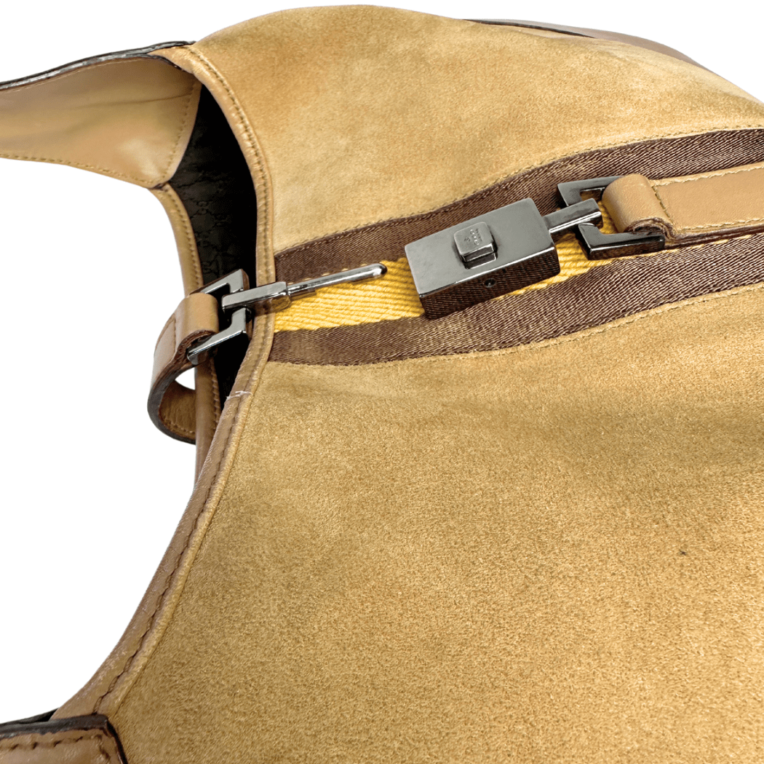 GLM-- Leather Jackie O Hobo Bag