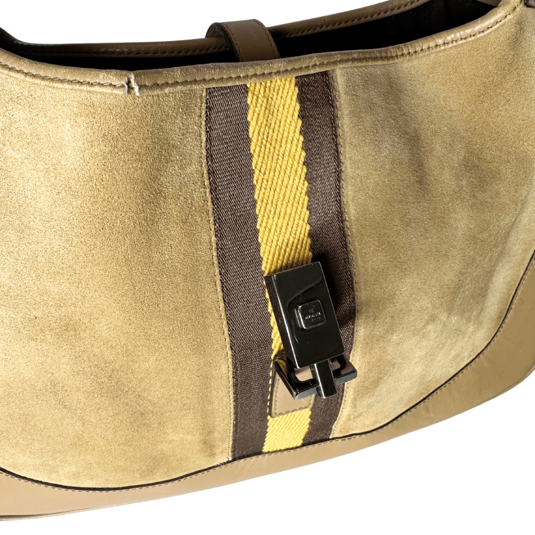 GLM-- Leather Jackie O Hobo Bag