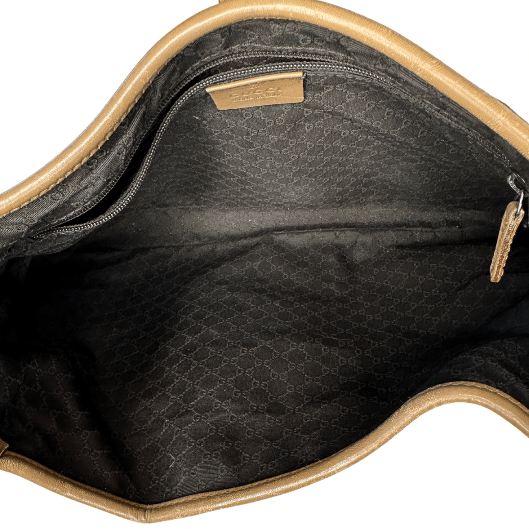 GLM-- Leather Jackie O Hobo Bag