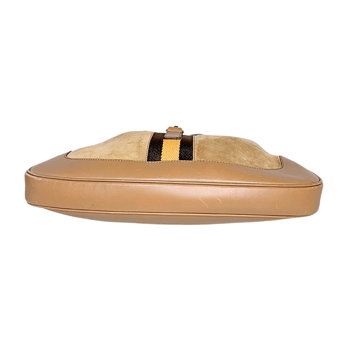 GLM-- Leather Jackie O Hobo Bag
