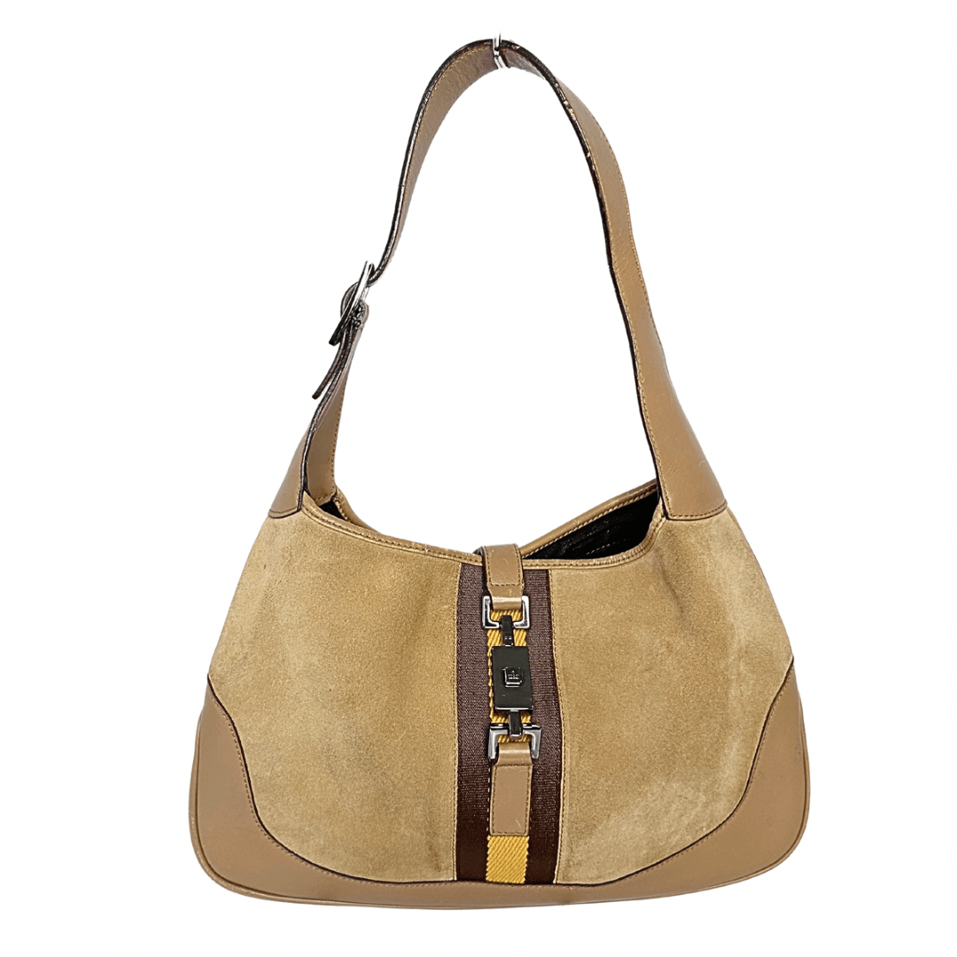 GLM-- Leather Jackie O Hobo Bag