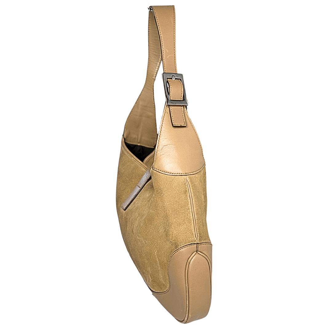 GLM-- Leather Jackie O Hobo Bag