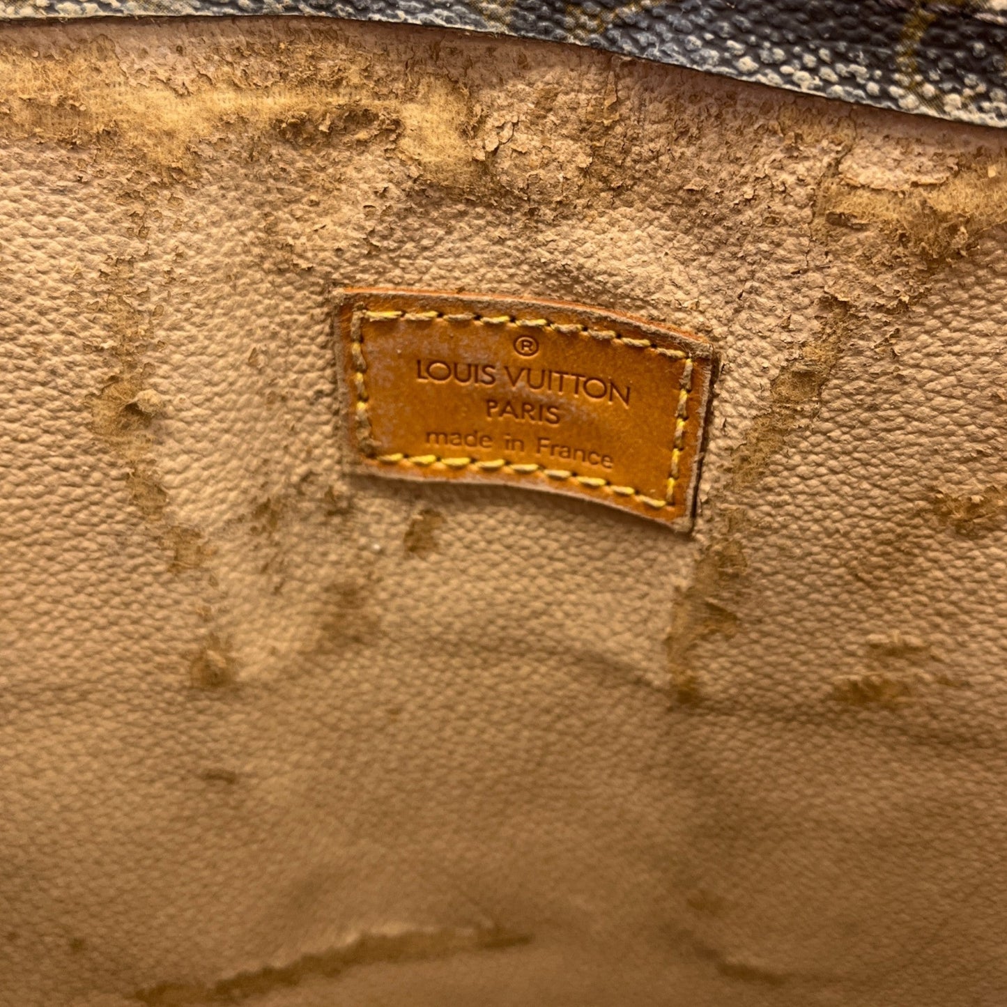 Men's Sac Plat Tote Bag Brown