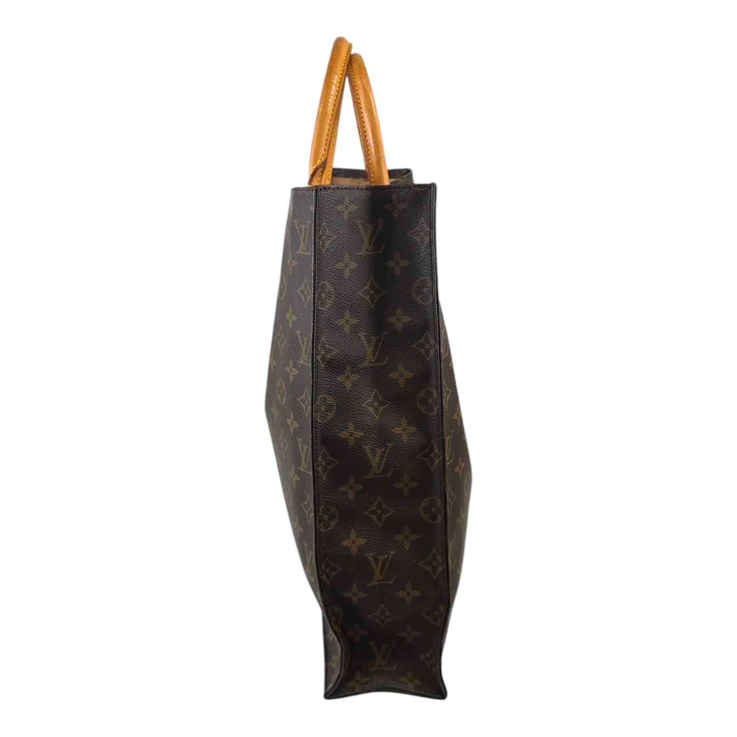 Men's Sac Plat Tote Bag Brown