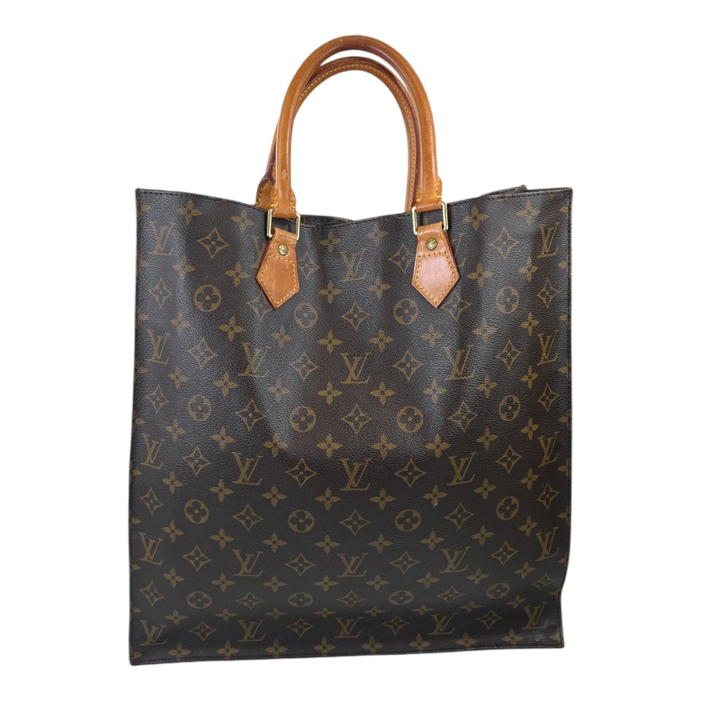 Men's Sac Plat Tote Bag Brown