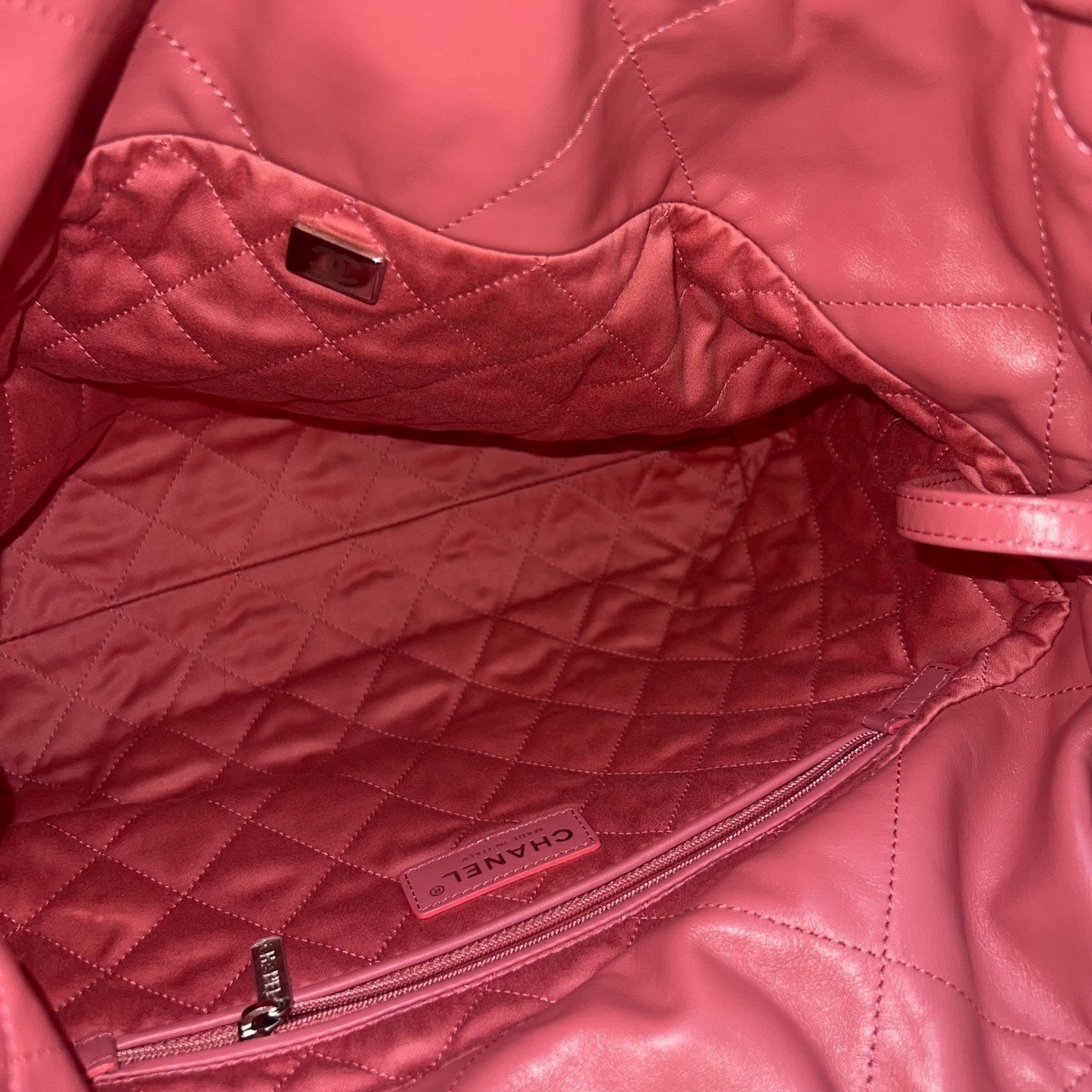GLM-22 Small Hobo Bag in 23B Pink Calfskin and SHW (Model: AS3260)