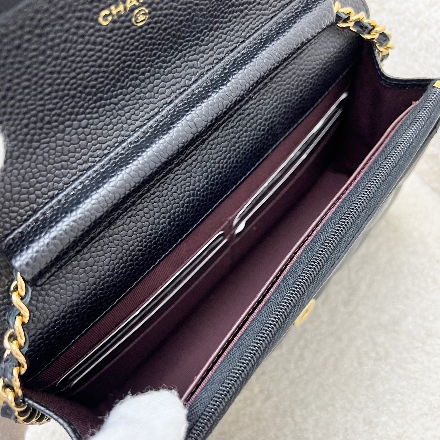GLM-Classic Wallet on Chain WOC in Black Caviar and GHW