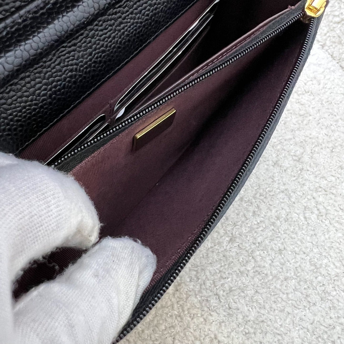 GLM-Classic Wallet on Chain WOC in Black Caviar and GHW