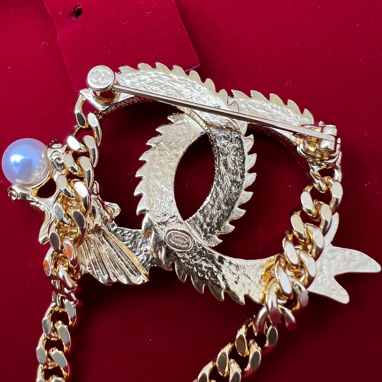 GLM-Chinese New Year CNY 2024 VIP Gift Dragon Brooch with Pearl in GHW