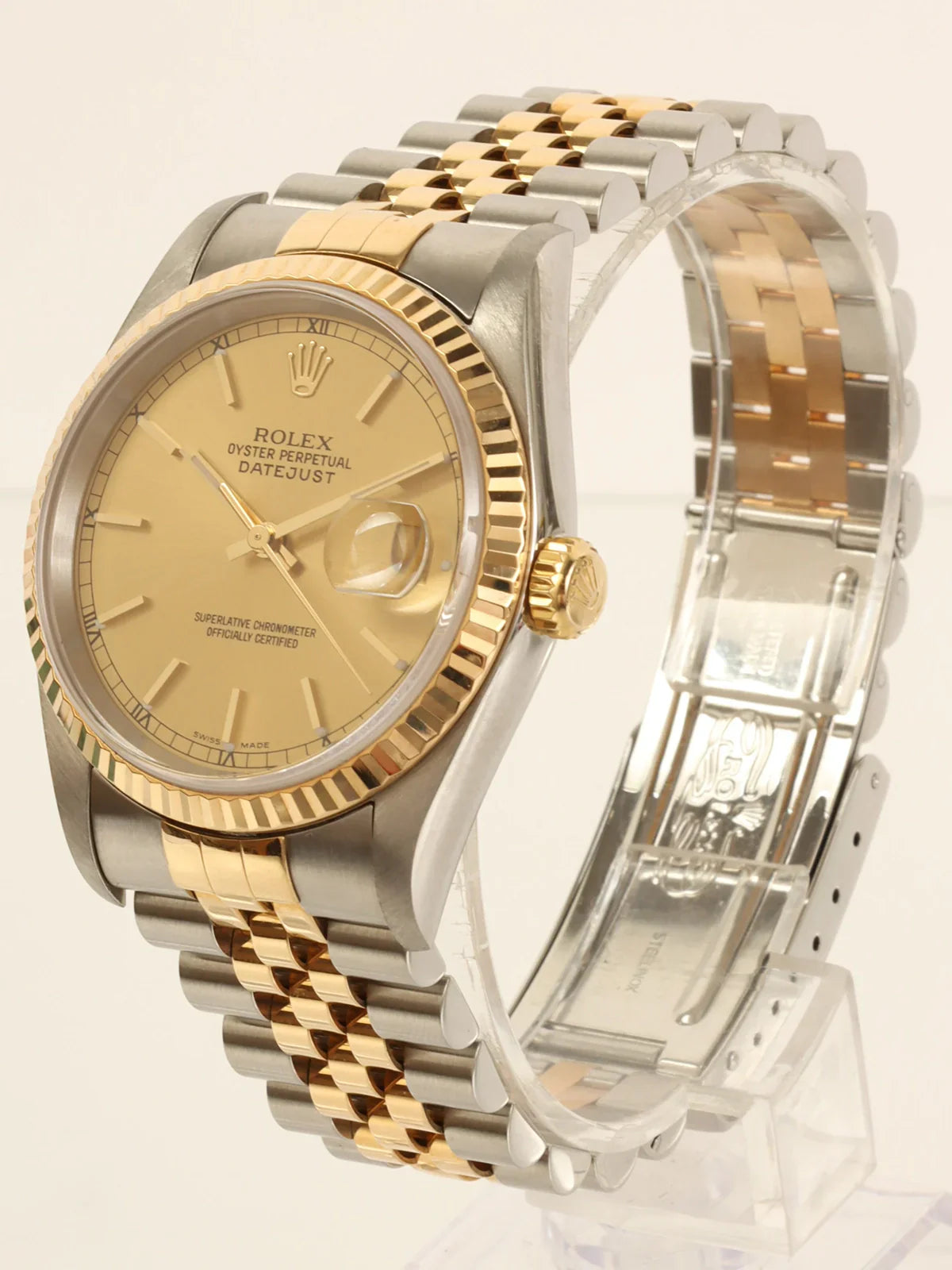 ROLEX Oyster Perpetual Datejust Silver/Gold