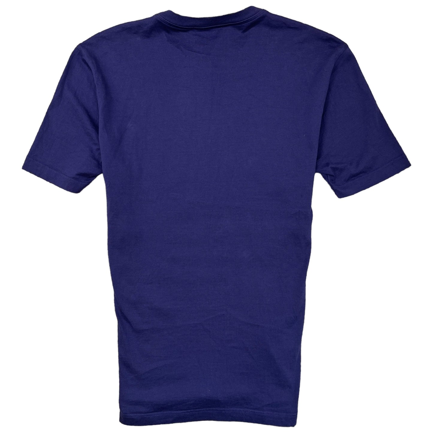 Men's Embroidered Logo T-Shirt Blue Size S