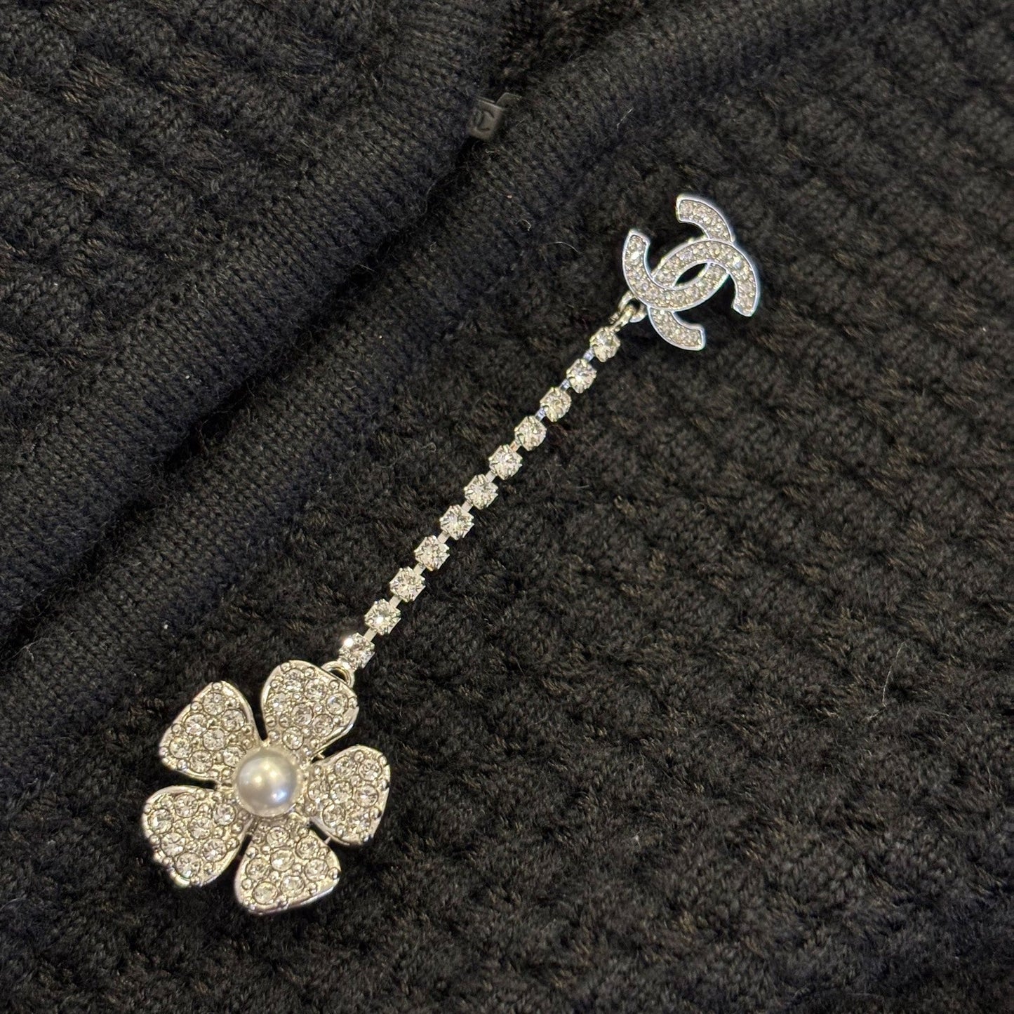 GLM-25P Cape Cardigan in Black Viscose and Cashmere Sz 36