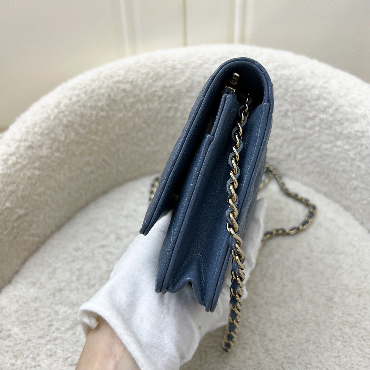 GLM-Classic Wallet on Chain WOC in Blue Caviar and LGHW