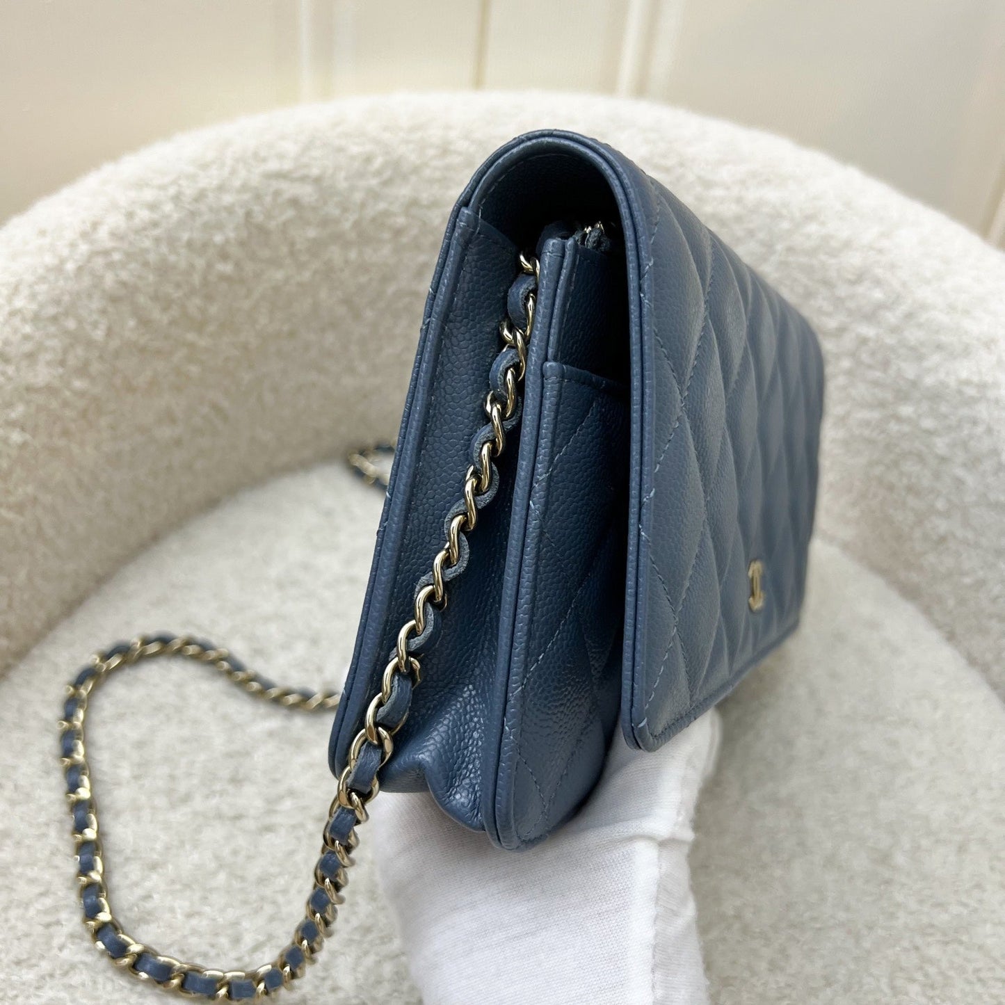 GLM-Classic Wallet on Chain WOC in Blue Caviar and LGHW