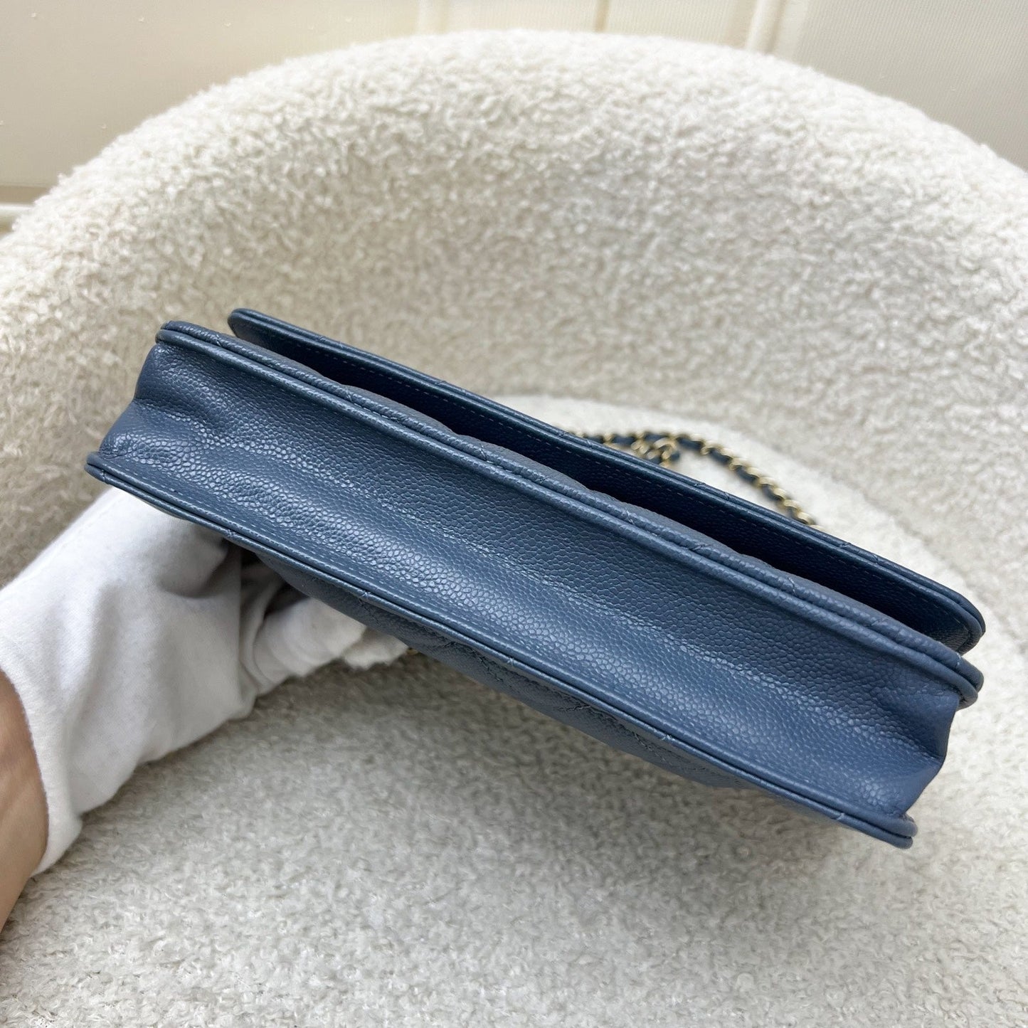 GLM-Classic Wallet on Chain WOC in Blue Caviar and LGHW