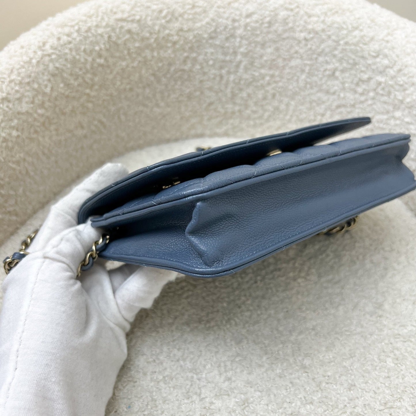 GLM-Classic Wallet on Chain WOC in Blue Caviar and LGHW