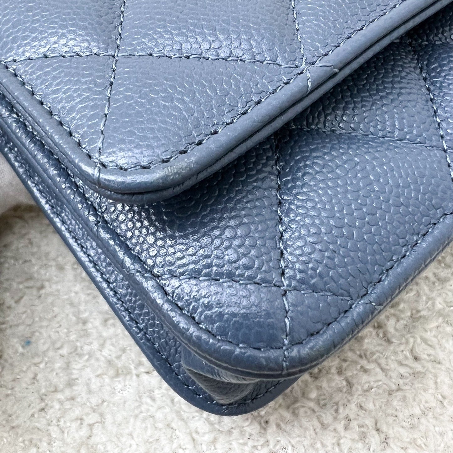 GLM-Classic Wallet on Chain WOC in Blue Caviar and LGHW