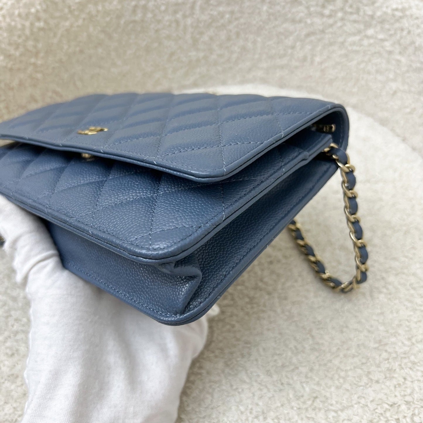 GLM-Classic Wallet on Chain WOC in Blue Caviar and LGHW
