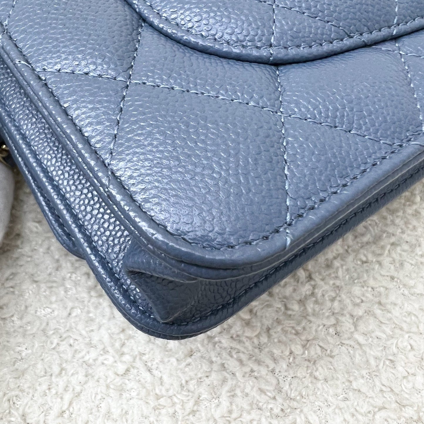 GLM-Classic Wallet on Chain WOC in Blue Caviar and LGHW