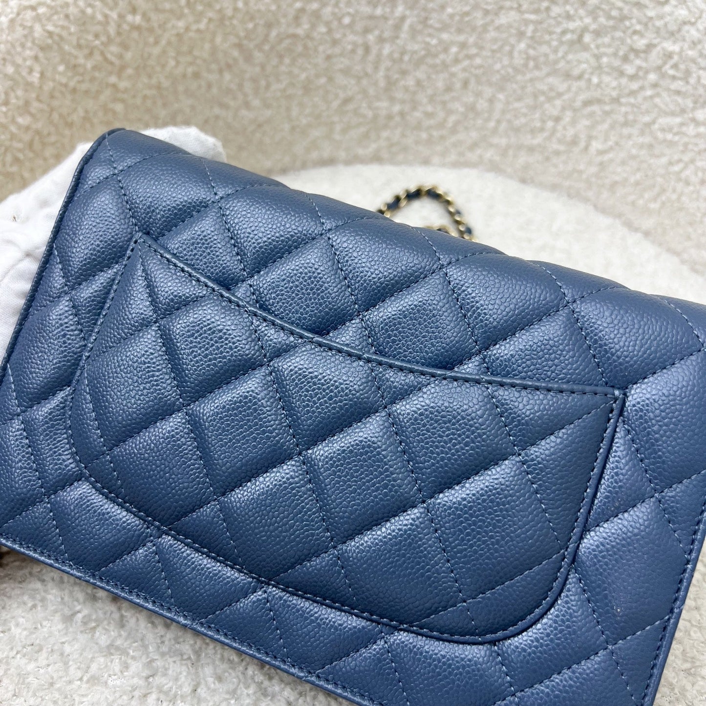 GLM-Classic Wallet on Chain WOC in Blue Caviar and LGHW