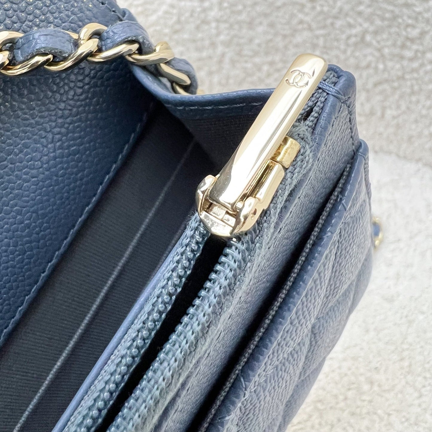 GLM-Classic Wallet on Chain WOC in Blue Caviar and LGHW