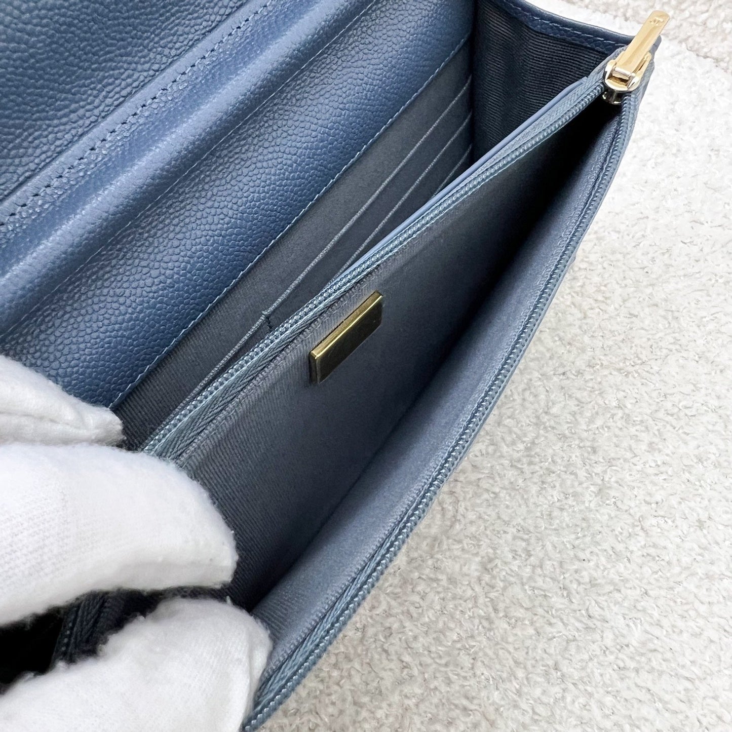 GLM-Classic Wallet on Chain WOC in Blue Caviar and LGHW