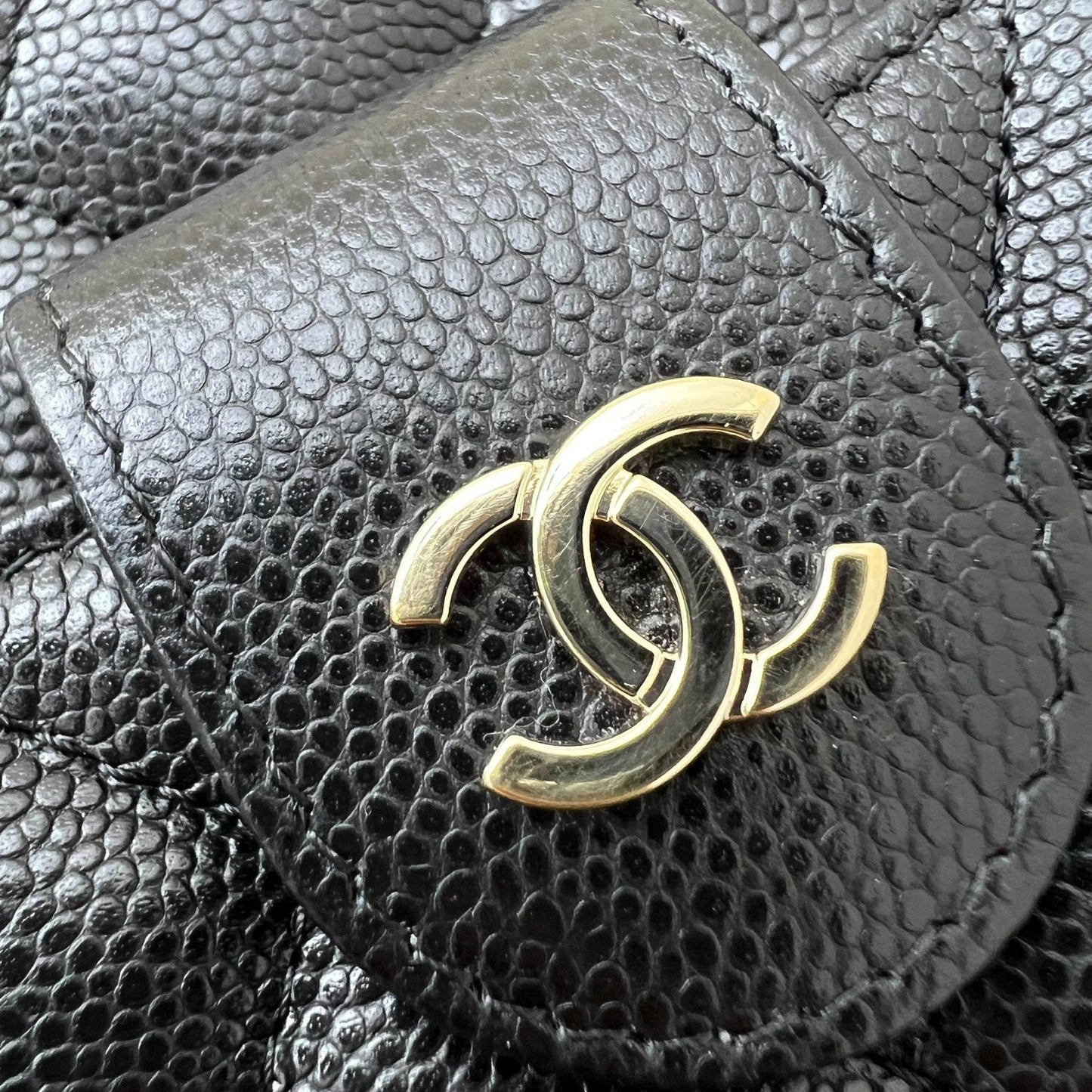GLM-24S Mini Camera Bag in Black Caviar and LGHW