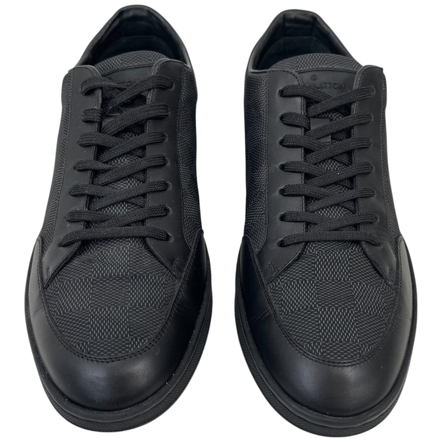 Men's Damier Graphite Low Trainers Black Size EU 41 / UK 7