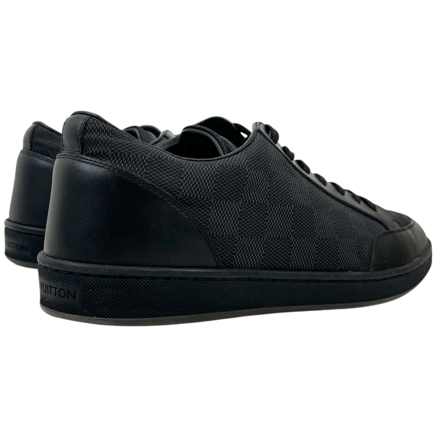 Men's Damier Graphite Low Trainers Black Size EU 41 / UK 7