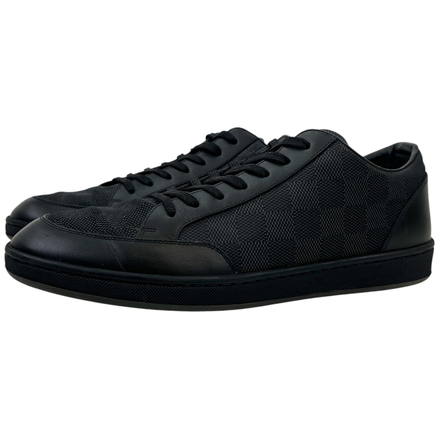 Men's Damier Graphite Low Trainers Black Size EU 41 / UK 7