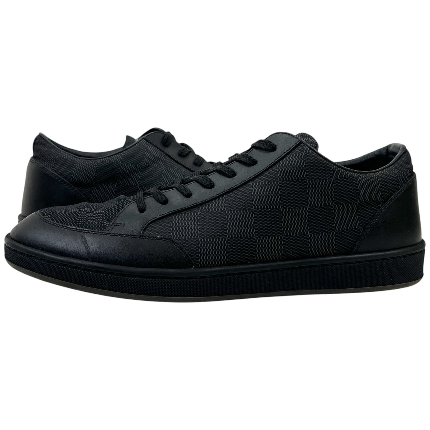 Men's Damier Graphite Low Trainers Black Size EU 41 / UK 7