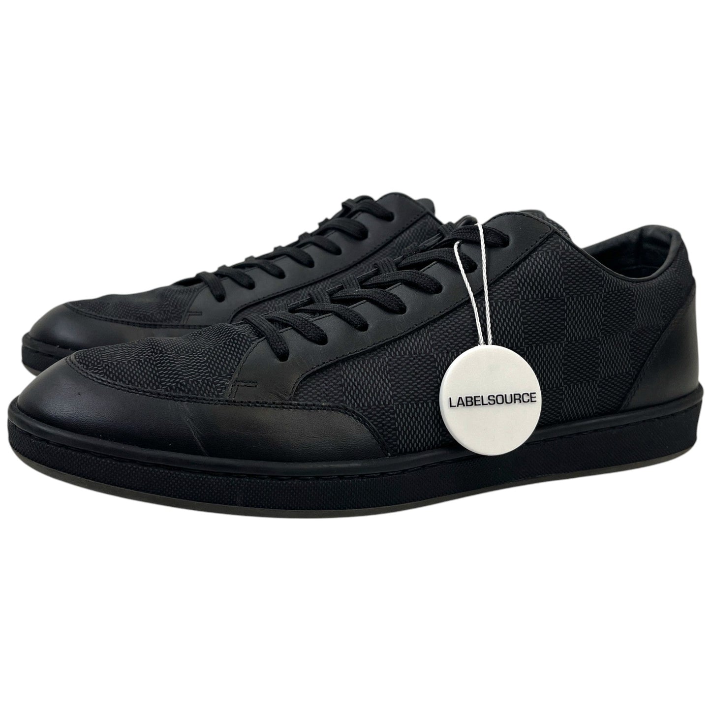 Men's Damier Graphite Low Trainers Black Size EU 41 / UK 7