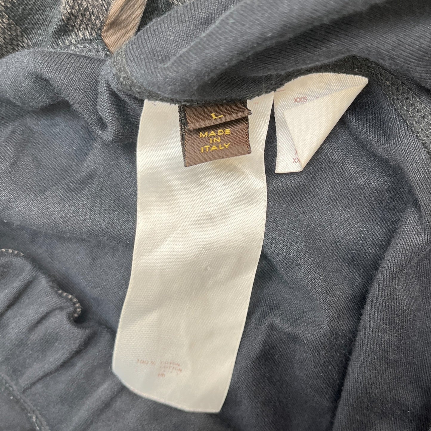 Men's Damier Graphite Full Tracksuit Navy Size L