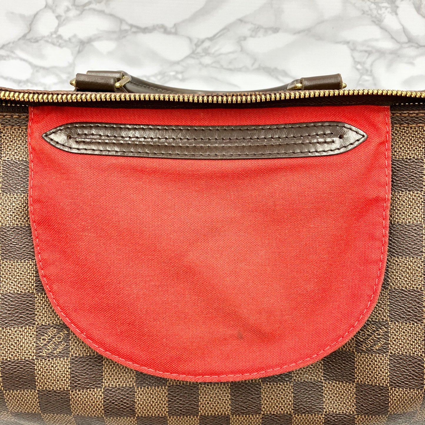 LOUIS VUITTON Damier Speedy 35 Bandouliere