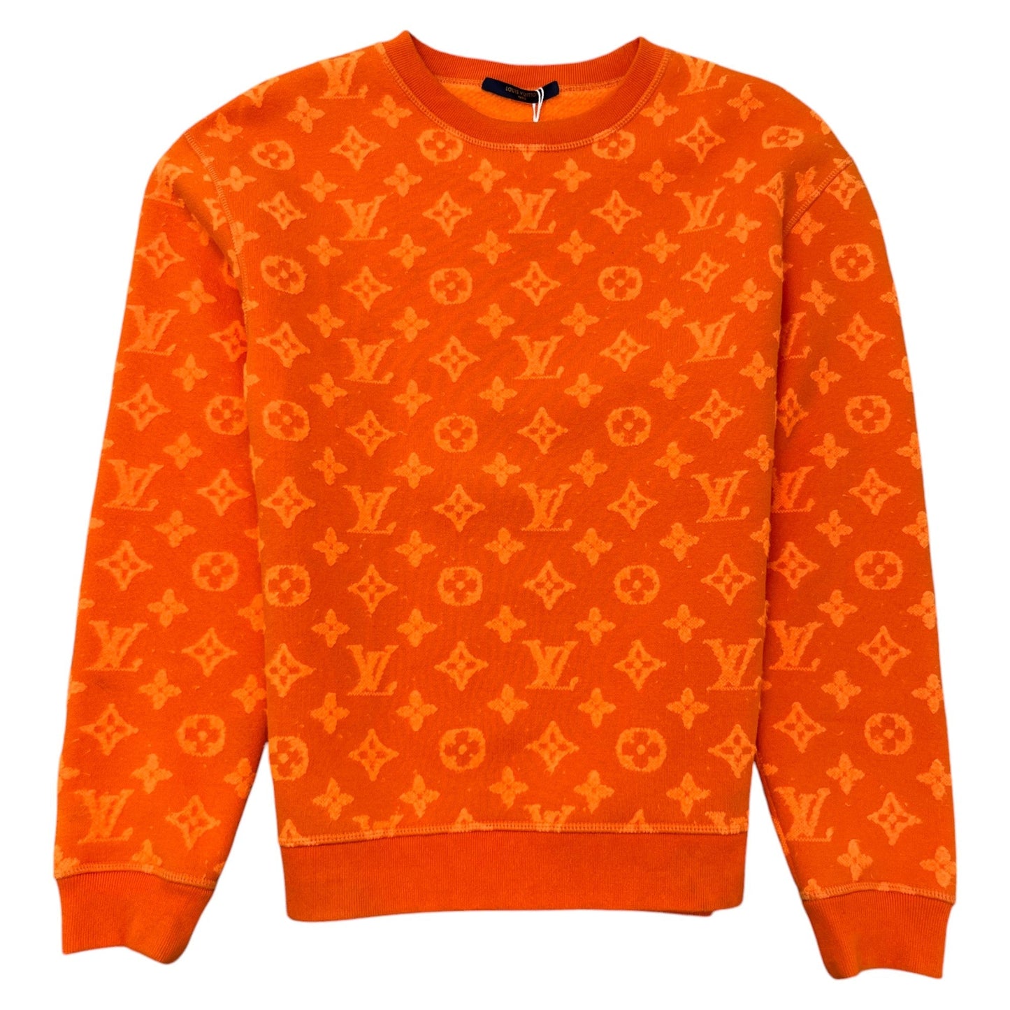 Men's Monogram Jumper Orange Size XS