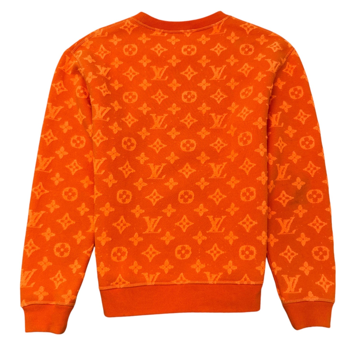 Men's Monogram Jumper Orange Size XS