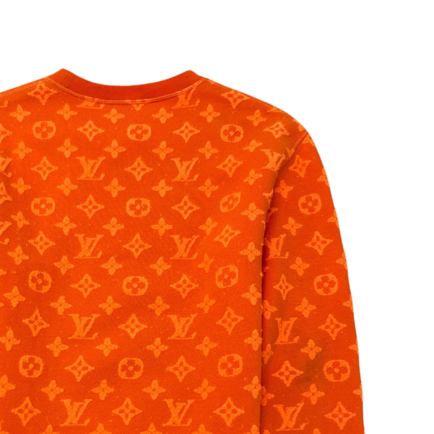 Men's Monogram Jumper Orange Size XS