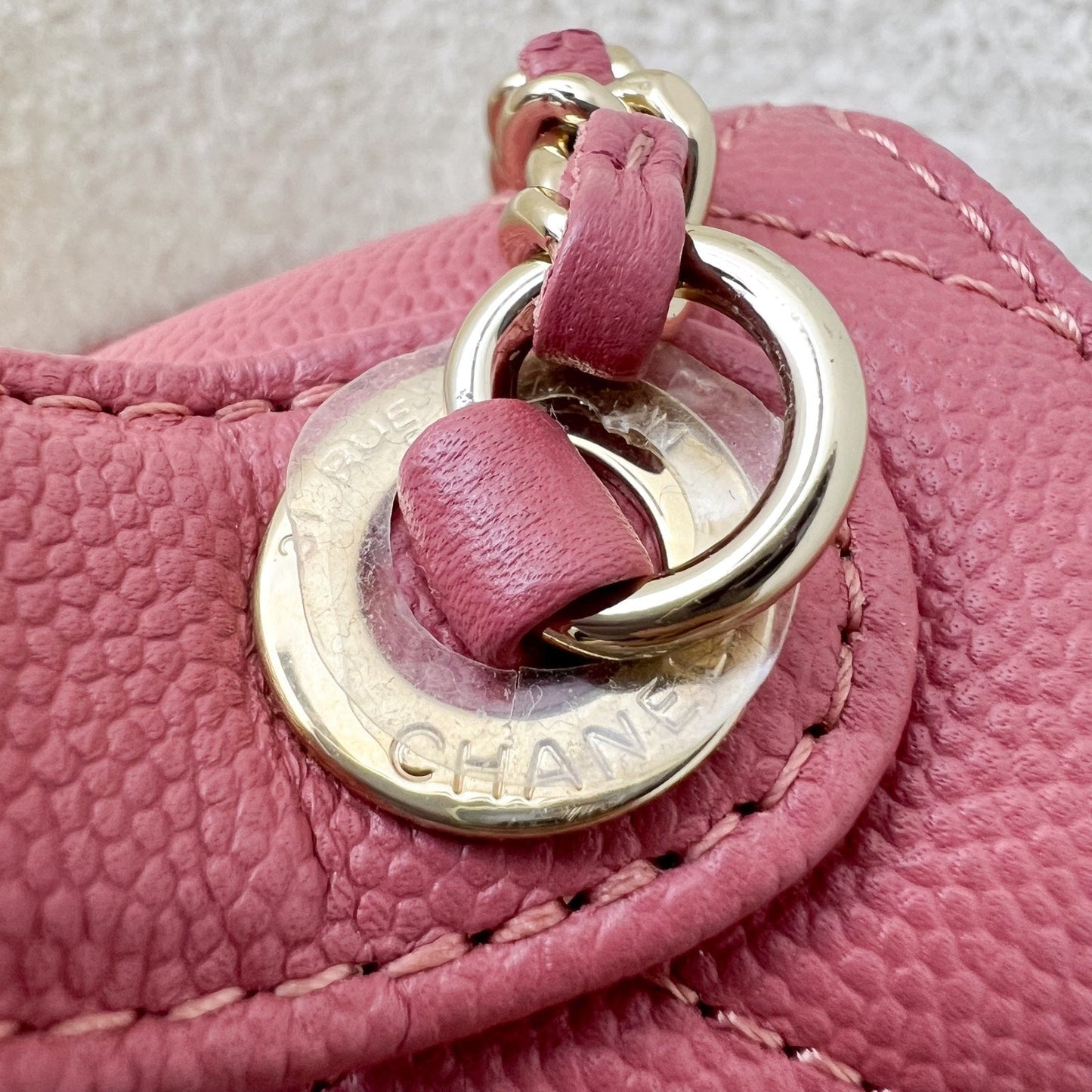 GLM-Small Business Affinity Flap in Pink Caviar and LGHW