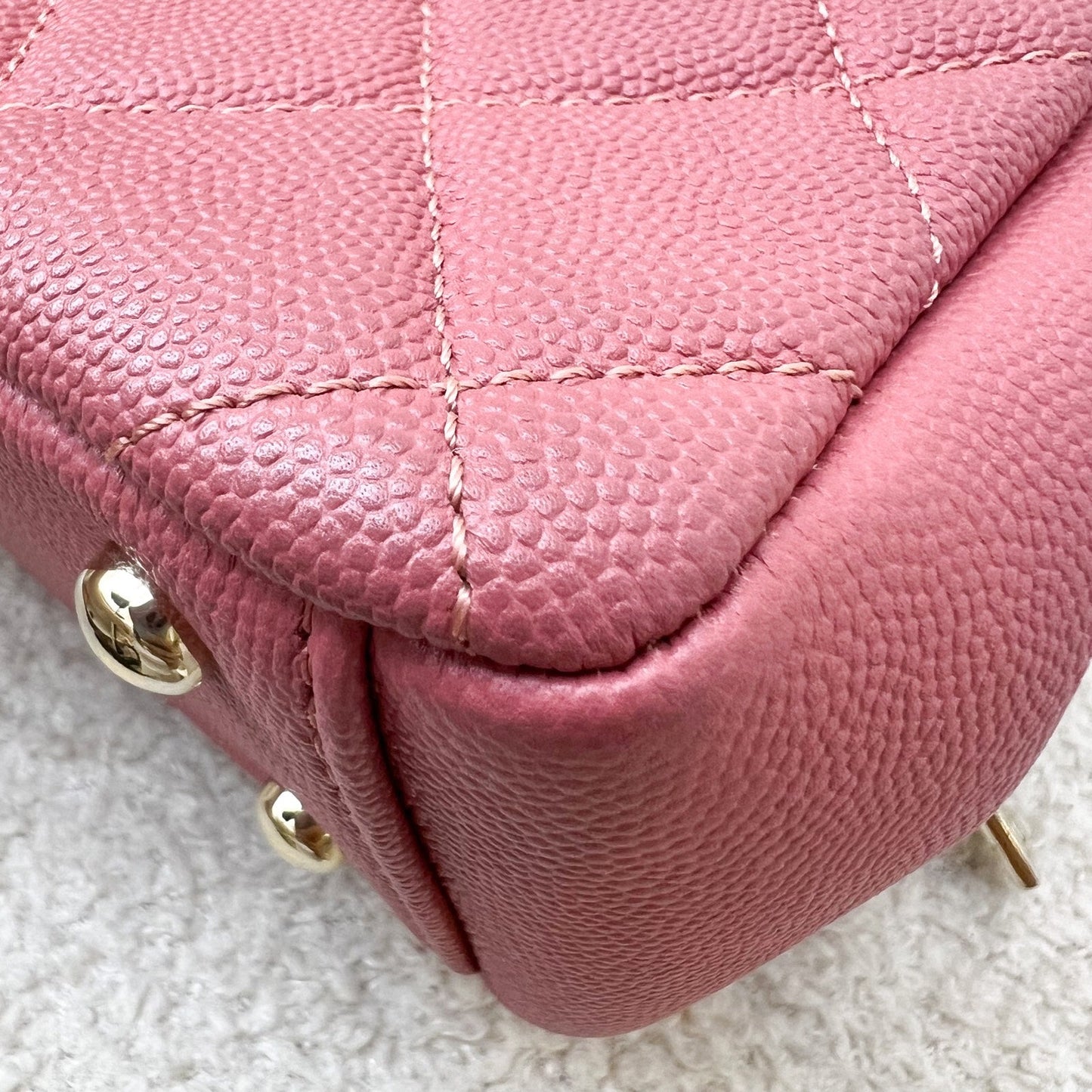GLM-Small Business Affinity Flap in Pink Caviar and LGHW
