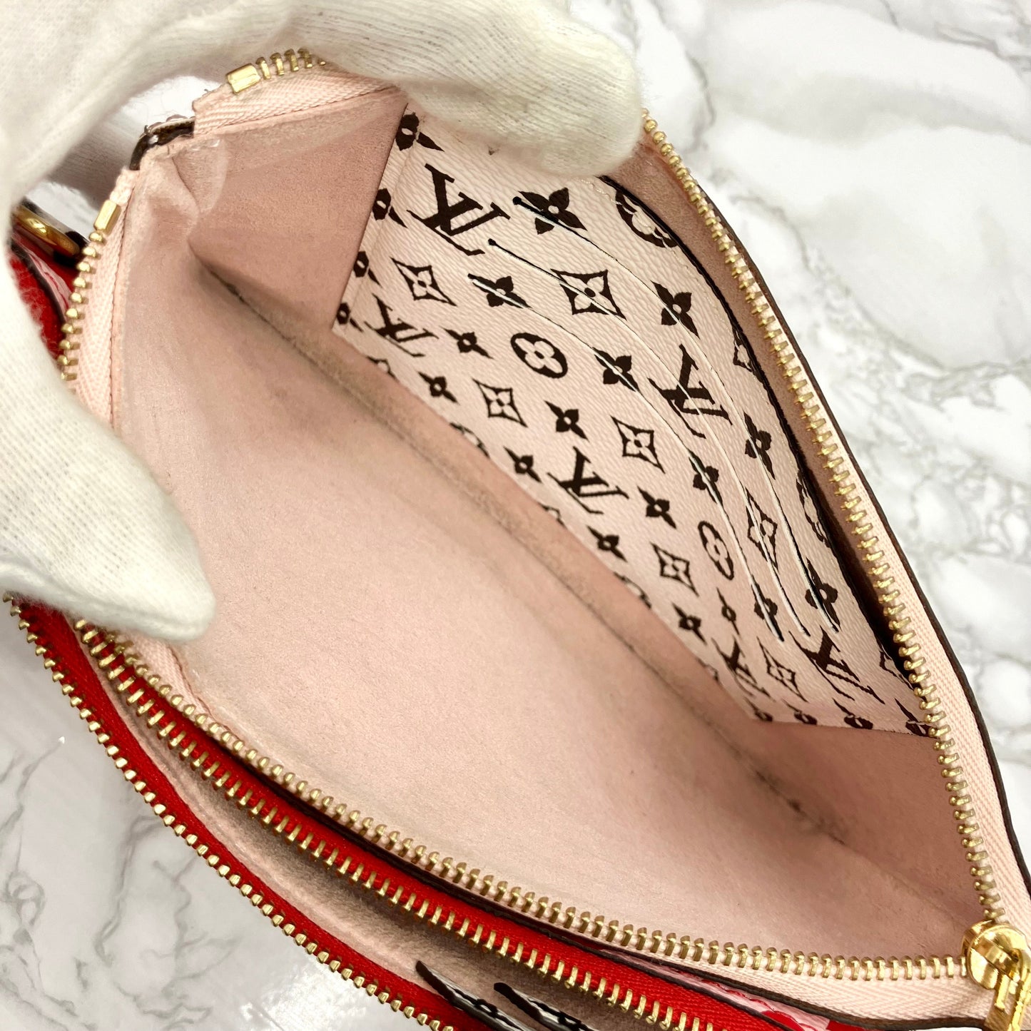 LOUIS VUITTON Pochette Double Zip