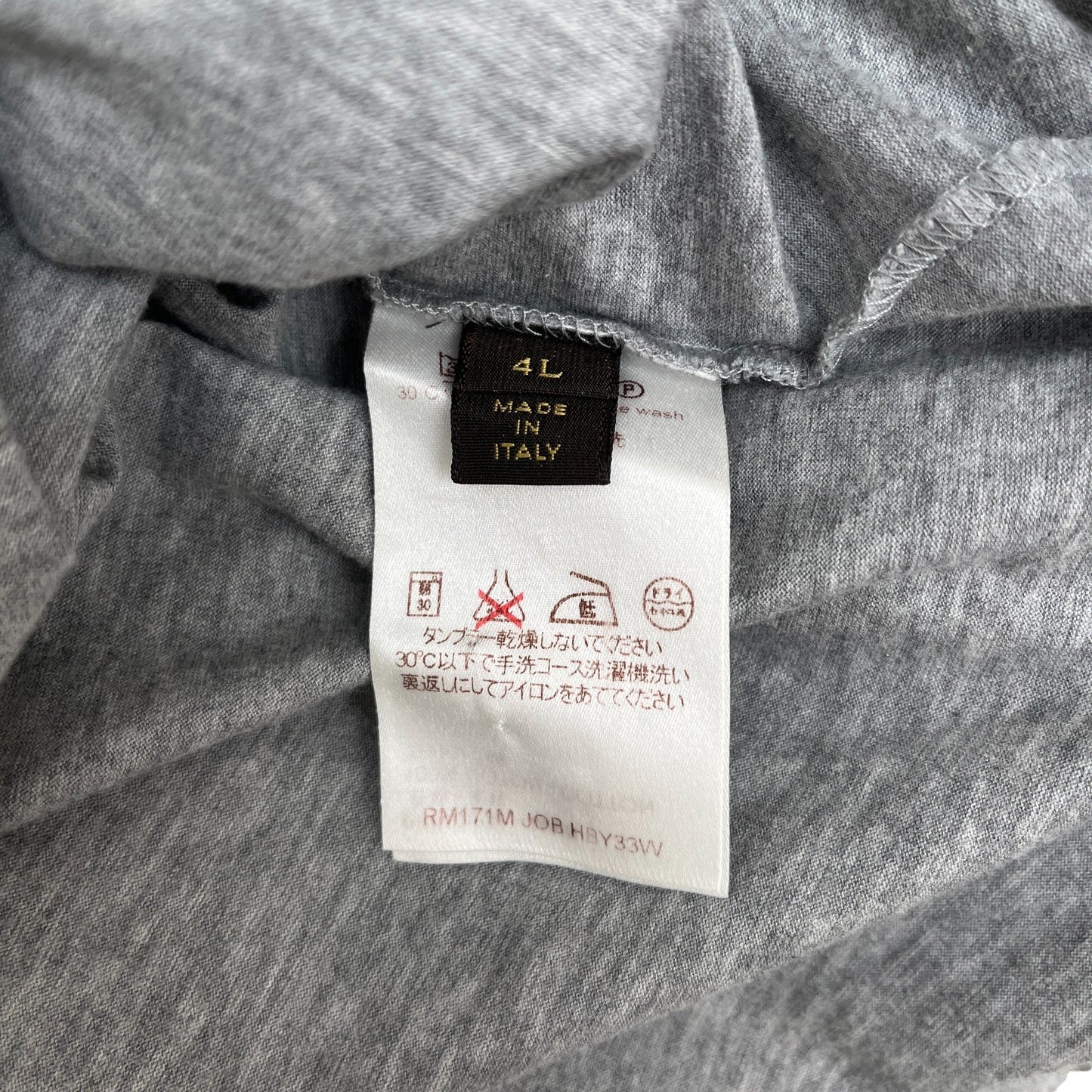 Men's X Chapman Brothers Rhino Logo T-Shirt Grey Size 4XL