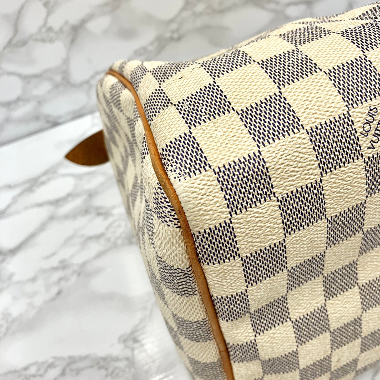 LOUIS VUITTON Azul Speedy 30