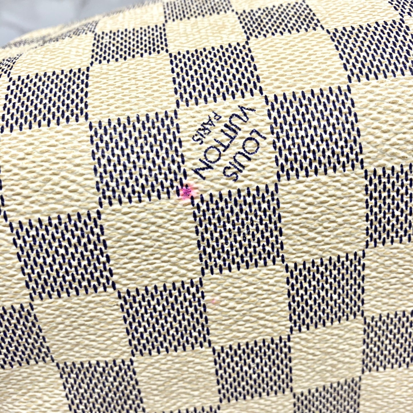 LOUIS VUITTON Azul Speedy 30