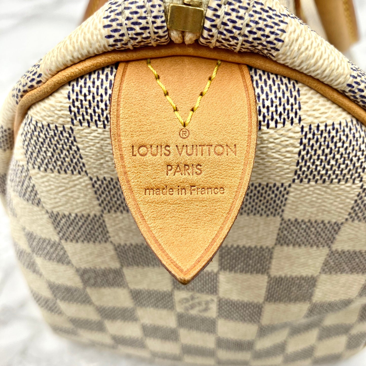 LOUIS VUITTON Azul Speedy 30