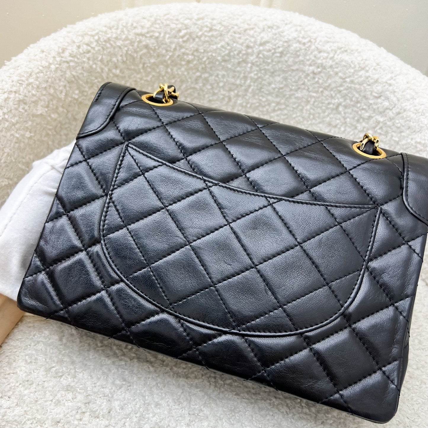 GLM- Seasonal Small Flap with 2-tone Turn Lock and 24K Gold-Plated HW