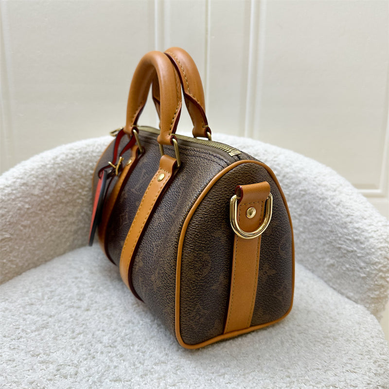LV Keepall BandouliÃƒÂ¨re 25 in Monogram Dust Coated Canvas and GHW (Model: M11542)