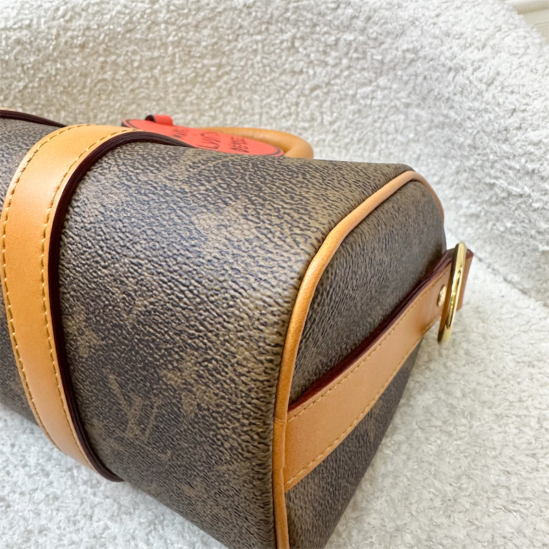 LV Keepall BandouliÃƒÂ¨re 25 in Monogram Dust Coated Canvas and GHW (Model: M11542)