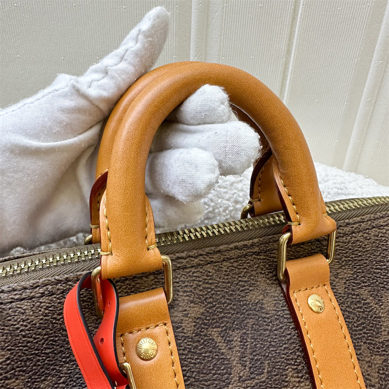 LV Keepall BandouliÃƒÂ¨re 25 in Monogram Dust Coated Canvas and GHW (Model: M11542)