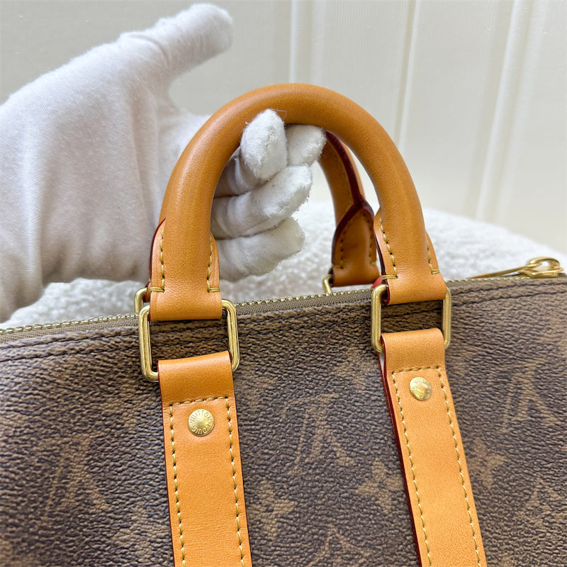LV Keepall BandouliÃƒÂ¨re 25 in Monogram Dust Coated Canvas and GHW (Model: M11542)